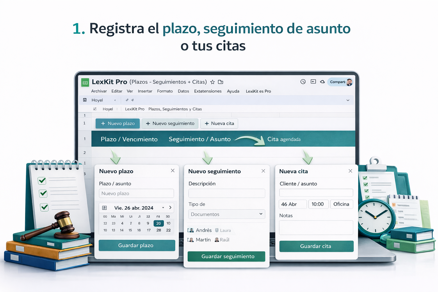 LexiKit Pro – Gestión legal inteligente